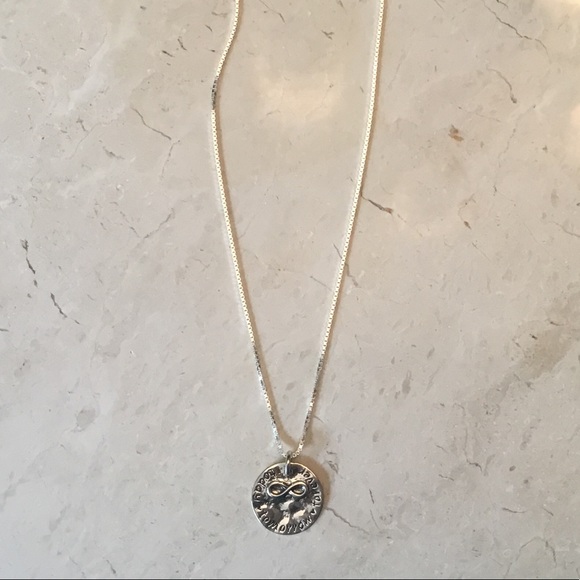 Sterling “Today Tomorrow Forever” 
Necklace - Picture 14 of 16